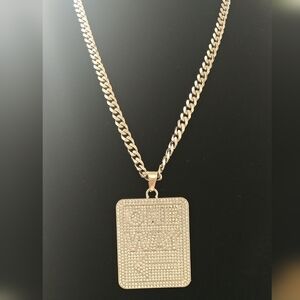 One Way Pendant Necklace